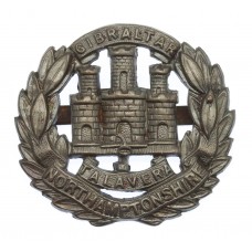 Northamptonshire Regiment Officer's Service Dress Cap Badge