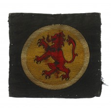 15th (Scottish) Infantry Division Silk Embroidered Formation Sign