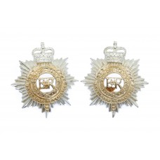 Pair of Royal Corps of Transport (R.C.T.) Anodised (Staybrite) Collar Badges