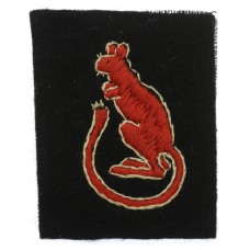 7th Armoured Division Cloth Formation Sign