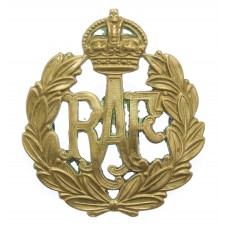 Royal Air Force (R.A.F.) Cap Badge - King's Crown