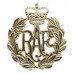 Royal Air Force (R.A.F.) Anodised (Staybrite) Cap Badge