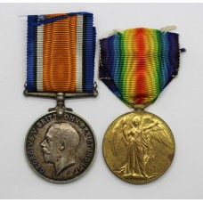 WW1 British War & Victory Medal Pair - A.Sjt. P.P. Hope, Royal Engineers