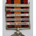 Queen's South Africa Medal (Clasps - Cape Colony, Orange Free State, Transvaal, South Africa 1901, South Africa 1902) - Lieut. J.L. Lawson, Manchester Regiment