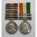Queen's South Africa (Clasps - Tugela Heights, Orange Free State, Relief, of Ladysmith, Transvaal, Laing's Nek, Cape Colony) & King's South Africa (Clasps - South Africa 1901, South Africa 1902) Medal Pair - Pte. H. White, Queen's Royal West Surrey Regiment