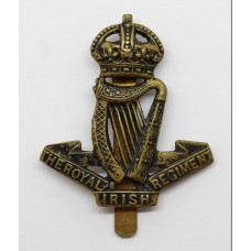 Royal Irish Regiment Cap Badge - King's Crown