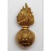 Victorian Royal Irish Fusiliers Fur Cap Grenade Badge