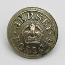 States of Jersey Police Button - King's Crown (Large)