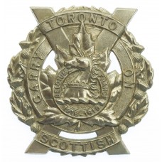 Canadian Toronto Scottish Cap Badge