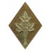 Canadian Women's Army Corps Cap Badge 