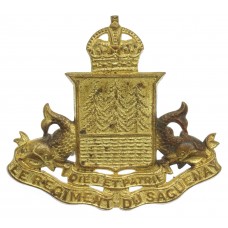 Canadian Le Regiment du Saguenay Cap Badge