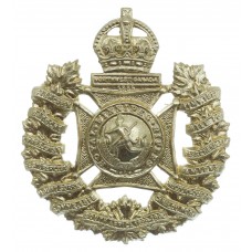 Canadian Royal Winnipeg Rifles Cap Badge - King's Crown