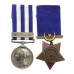 Egypt Medal (Clasp - Tel-El-Kebir) and 1882 Khedives Star - Pte. R. McKenzie, 2nd Bn. Seaforth Highlanders