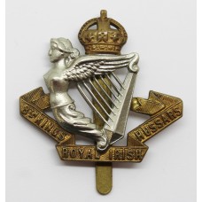 8th King's Royal Irish Hussars Cap Badge - King's Crown