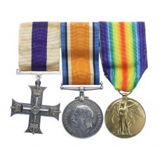 WW1 Military Cross, British War & Victory Medal Group - Lieut. D.W. Emery, Royal Artillery