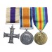 WW1 Military Cross, British War & Victory Medal Group - Lieut. D.W. Emery, Royal Artillery