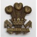 Leinster Regiment Officer's Service Dress Cap Badge