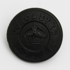 Doncaster Borough Police Black Button - King's Crown (Large)