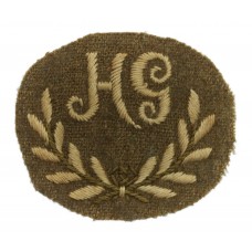 British Army Hotchkiss Gunner (H.G.) Cloth Proficiency Arm Badge