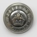 Doncaster Borough Police Chrome Button - King's Crown (Large)