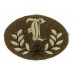 British Army Gun Layer (L) Cloth Proficiency Arm Badge