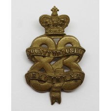 Scarce Victorian 83rd (County of Dublin) Regiment of Foot Glengarry Badge (c.1874-81)