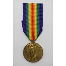 WW1 Victory Medal - Pte. R. Jefferies, Hampshire Regiment