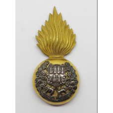 Royal Dublin Fusiliers Officer's Silver & Gilt Glengarry Badge