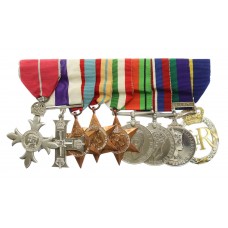 Superb M.B.E. (Suez 1957), WW2 Military Cross (Immediate Italy Operations Award), GSM (Clasp - Near East) and Army Emergency Reserve Decoration Medal Group of Nine - Lt. Col. H. Kline, Royal Engineers