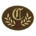 British Army 'C' Class Tradesman Cloth Arm Badge