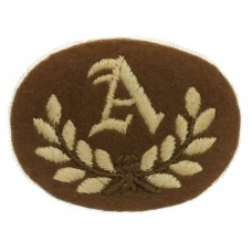 British Army 'A' Class Tradesman Cloth Arm Badge