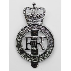 Bedfordshire Police Cap Badge - Queen's Crown