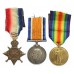 WW1 1914-15 Star Medal Trio - Pte. J. Sabin, Royal Army Medical Corps