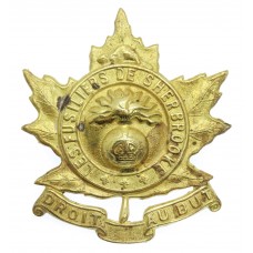 Canadian Les Fusiliers de Sherbrooke Cap Badge - King's Crown