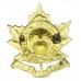 Canadian Les Fusiliers de Sherbrooke Cap Badge - King's Crown