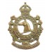 Canadian Sherbrooke Regiment Cap Badge - King's Crown