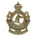 Canadian Sherbrooke Regiment Cap Badge - King's Crown