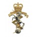 Royal Electrical & Mechanical Engineers (R.E.M.E.) Bi-Metal Cap Badge - Queen's Crown