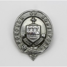 Borough of Southport Police Collar Badge