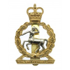 Royal Army Veterinary Corps (R.A.V.C.) Cap Badge - Queen's Crown