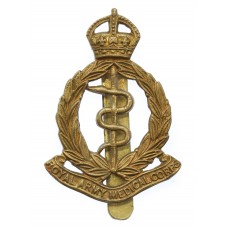 Royal Army Medical Corps (R.A.M.C.) Cap Badge - King's Crown