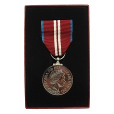 2012 Queen Elizabeth II Diamond Jubilee Medal in Box of Issue