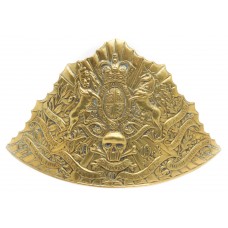 Victorian 17th (Duke of Cambridge's Own) Lancers Czapka Cap Plate