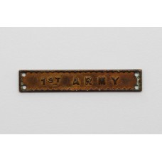 WW2 1st Army Medal Clasp for Africa Star