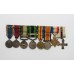 WW1 Mesopotamia Military Cross, 1914 Mons Star Trio (MID), 1908 IGS (Clasp - North West Frontier 1930-31), 1936 IGS (Clasp - North West Frontier 1936-37), 1935 Jubilee and 1937 Coronation Medal Group of Eight with a Quantity of Original Documents - Colonel C.H.N. Baker, Indian Medical Service