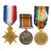 WW1 1914-15 Star Medal Trio - Dvr. H. Haxwell, Royal Field Artillery
