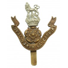 Loyal North Lancashire Regiment Cap Badge - King's Crown