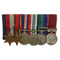 WW2, General Service Medal (Clasp - Malaya) and LS&GC Medal Group of Six - Capt. (Q.G.O.) Deolal Gurung, Gurkha Engineers