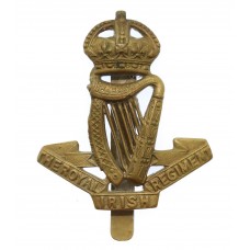 Royal Irish Regiment Cap Badge - King's Crown
