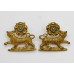 Pair of York & Lancaster Regiment Officer's Dress Collar Badges